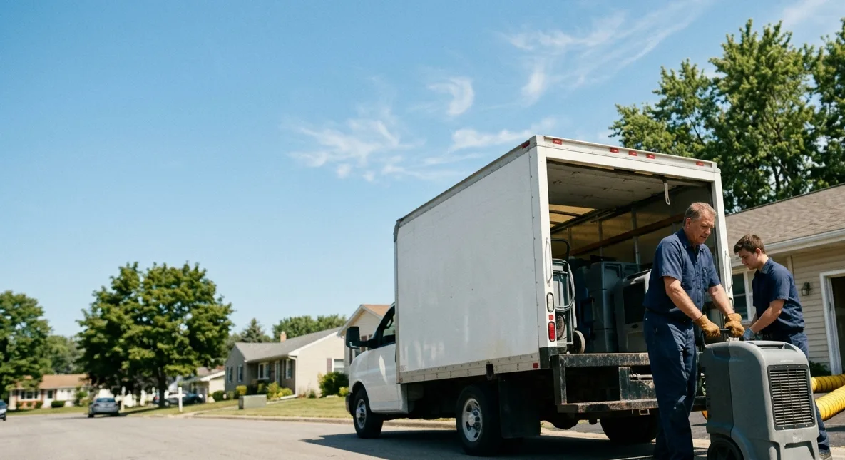 Water Damage Cleanup in Manvel, TX near me